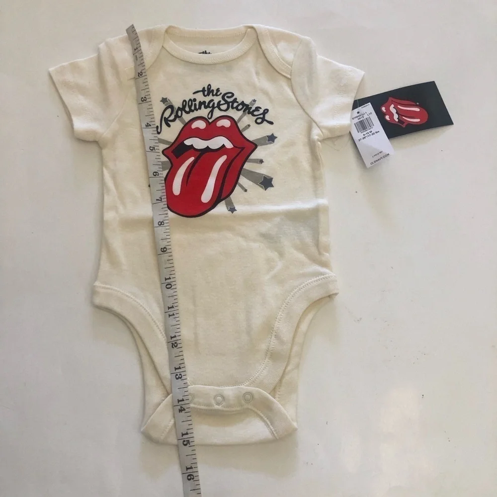 Rolling Stones Old Navy Baby Bodysuit and Pants Set Size 6/12 M